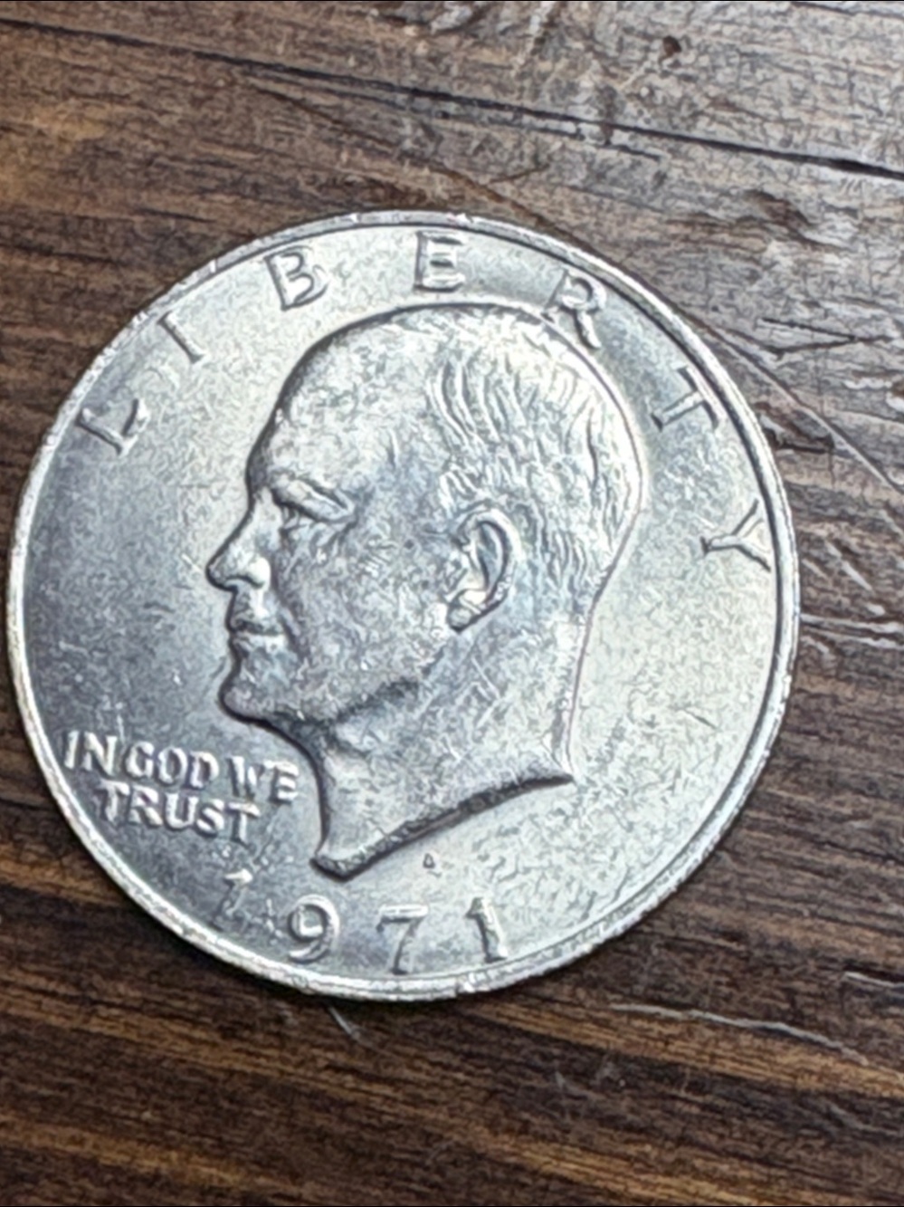 1971 D Eisenhower One Dollar Coin